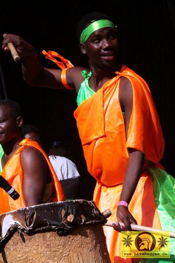 Jampara (RU) feat. Batalion and Burundi Drummers 17. Reggae Jam Festival, Bersenbrueck 07. August 2011 (28).JPG